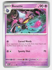 Pokemon TCG Banette Ascended Heroes 091/217 Uncommon NM