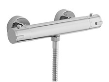Nuie Chrom minimalistisches Thermostat Bar Duschventil