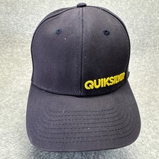 Quiksilver Snap Back Cap Hat Blue Skateboard ...
