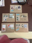 Lot Of 5 First Day Cover Russia