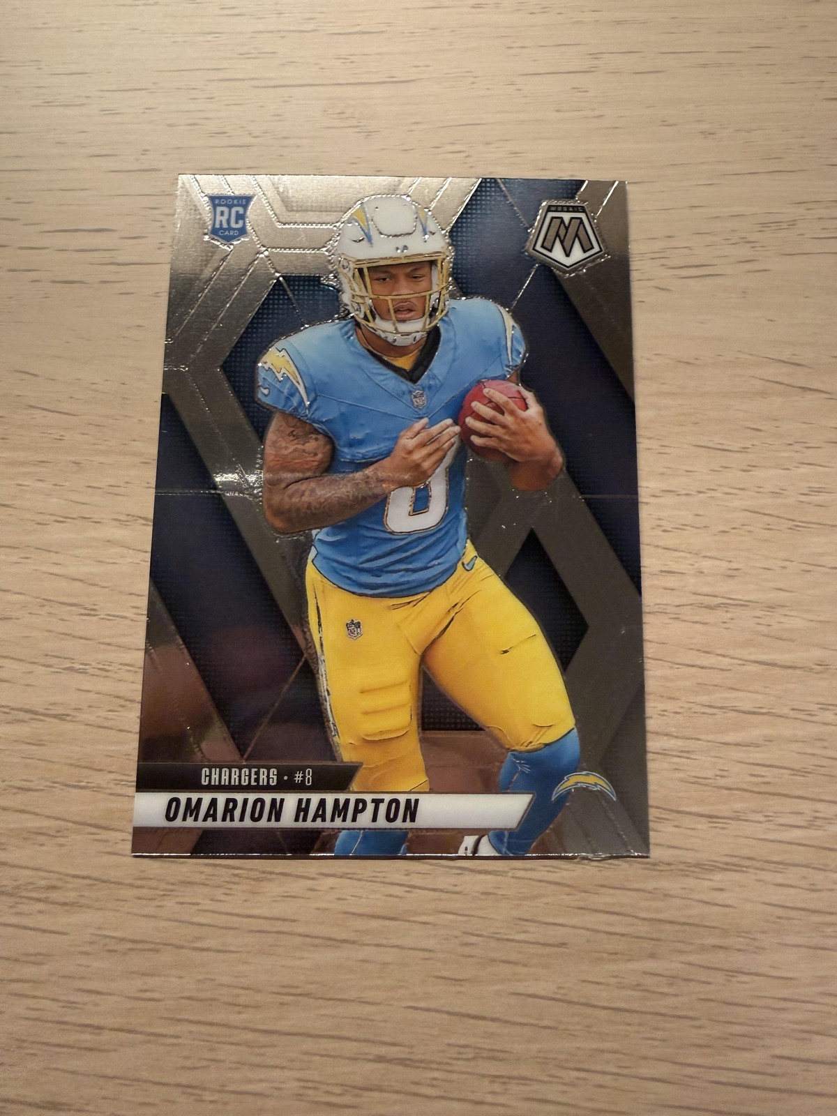 2025 Panini Mosaic #335 Omarion Hampton
