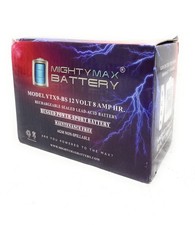 Mighty Max Battery 12V 8AH Rechargeable Sealed Lead-Acid Battery, YTX9-BS