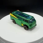 Vintage Hot Wheels Redline Beach Bomb Green W/ Original Boards - Fair Condition