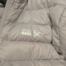 EDDIE BAUER Youth Kids light purple Down Packable Puffer Jacket Size M 7/8