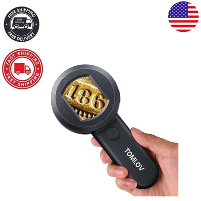 Portable 100X Digital Loupe with 2-Inch Screen - Perfect for Coin Collectors