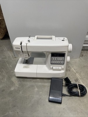 Rare Vintage MCM Brother 273C Sewing Machine Multi Pattern w/pedal Tested WORKS