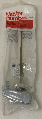 MASTER PLUMBER 201EL TOILET TANK LEVER CHROME FOR SIDE MOUNT WINDSOR CANTERBURY 