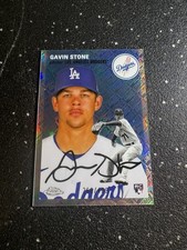 2023 Topps Chrome Platinum Anniversary - Gavin Stone #131 (RC) 260/499 LADodgers