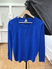      Hermes Paris 100 Cashmere Sweater with Back Slit Italy Size 36