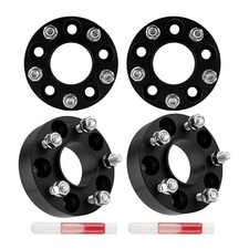 4Pcs 1.5" 5x4.5" Hubcentric Wheel Spacers 1/2"x20 71.5mm For Mustang & Liberty