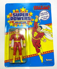 Kenner Super Powers SHAZAM Canadian Card Variant Vintage 1985 Unpuched