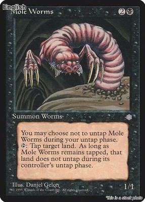 MTG Mole Worms [ICE - ] MP