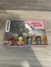 FREE SHIPING Fisher Price Netflix Squid Game Little People Collector 4 Pack NEW