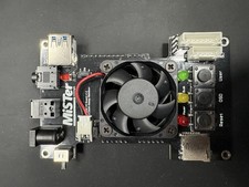 MiSTer FPGA Digital IO Board V1.2 Black w/ Fan USED Great Condition