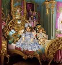 Handmade Dolls Dress With Bow