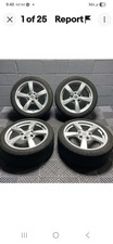 2006-2009 Porsche Cayman S Rims Wheels Set 8j-9j X18 Et43 Et57 Oem Note