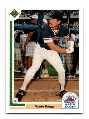 Wade Boggs 1991 Upper Deck Final Edition #84F Boston Red Sox Mint