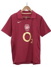 Thierry Henry Arsenal Soccer Team New Men’s Retro Vintage Soccer Jersey - Size S