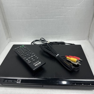 Sony DVP-SR101P CD DVD Player with Remote   Tested Works   Very Light Wear