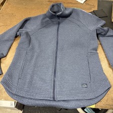 L.L.Bean Women's Ridgeknit Full-Zip Blue New