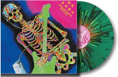 UK Subs - Endangered Species - Splatter Green Vinyl [New Vinyl LP] Colored Vinyl