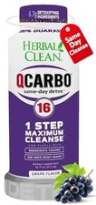 Herbal Clean - QCarbo16 Same-Day Detox Drink,...