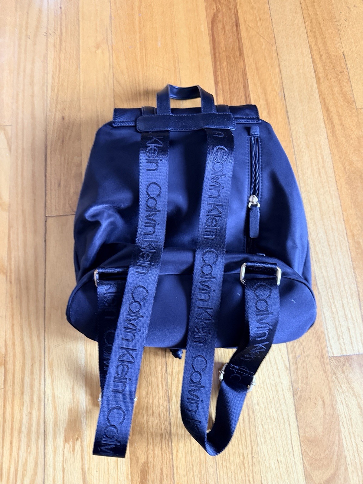 Calvin Klein Women's Backpack Nylon Purse Black thumbnail 3