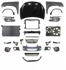 Satz Motorhaube Frontmaske Stoßstange für VW Tiguan 2007-2011