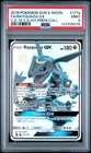 2018 POKEMON SUN & MOON CELESTIAL STORM #177A FULL ART/RAYQUAZA GX PSA 8