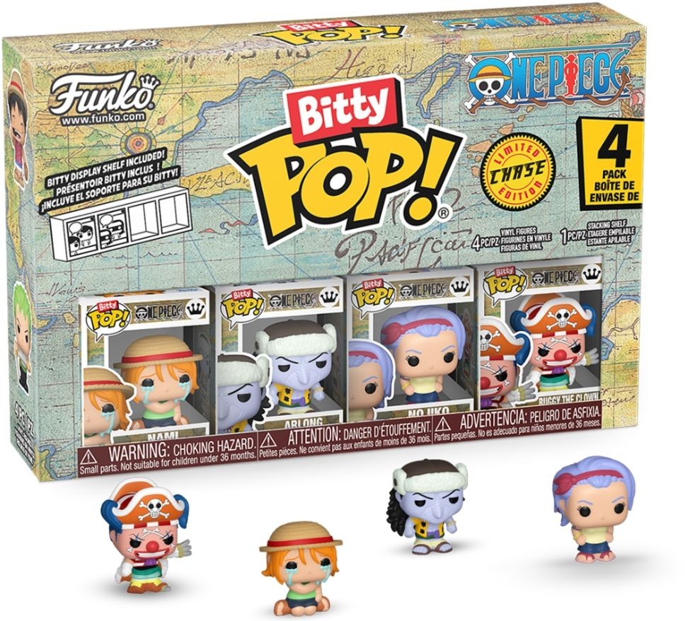 Gadget - One Piece: Funko Pop! Bitty Pop - Nami (4 Pack) - Funko