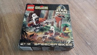 LEGO Star Wars 7128 Speeder Bikes avec boîte et notice Star Trooper