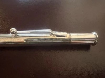 Bleistift Lecce Pen Mechanik Chrom Clip Mit Kugel Schreibt Vintage