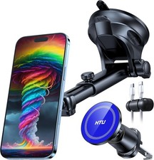 Military Grade for Car Mount Upgraded Strongest Suction Magnetic Phone Holder