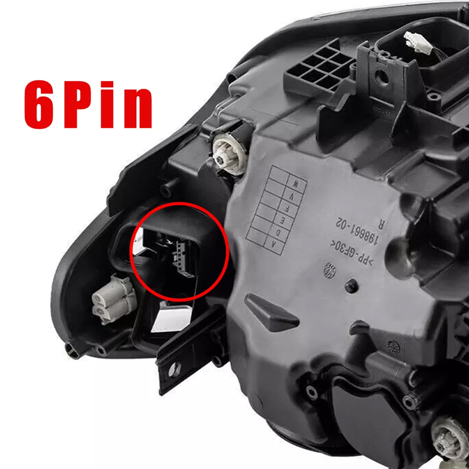 Silver Edge Headlight Right Side w/o AFS for BMW 330i xDrive 328d xDrive 330e - Image 3 of 4