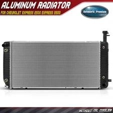 Radiator w/ Oil Cooler for Chevrolet Express 2500 Express 3500 GMC Savana 2500