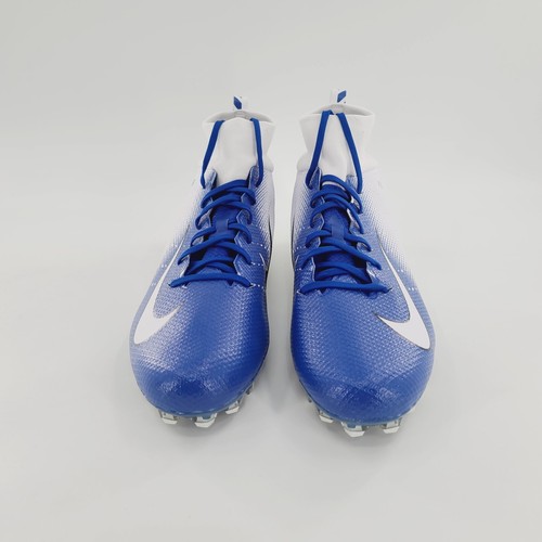 Nike Vapor Untouchable Pro 3 Football Cleats Men's Size 16 White Old Royal Blue - Picture 10 of 13