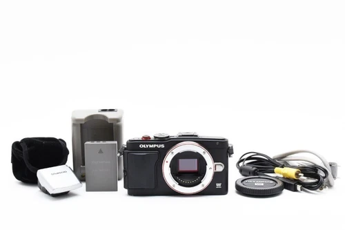 OLYMPUS PEN Lite E-PL6 16.1MP Mirrorless Digital Camera Black [Excellent+++++]