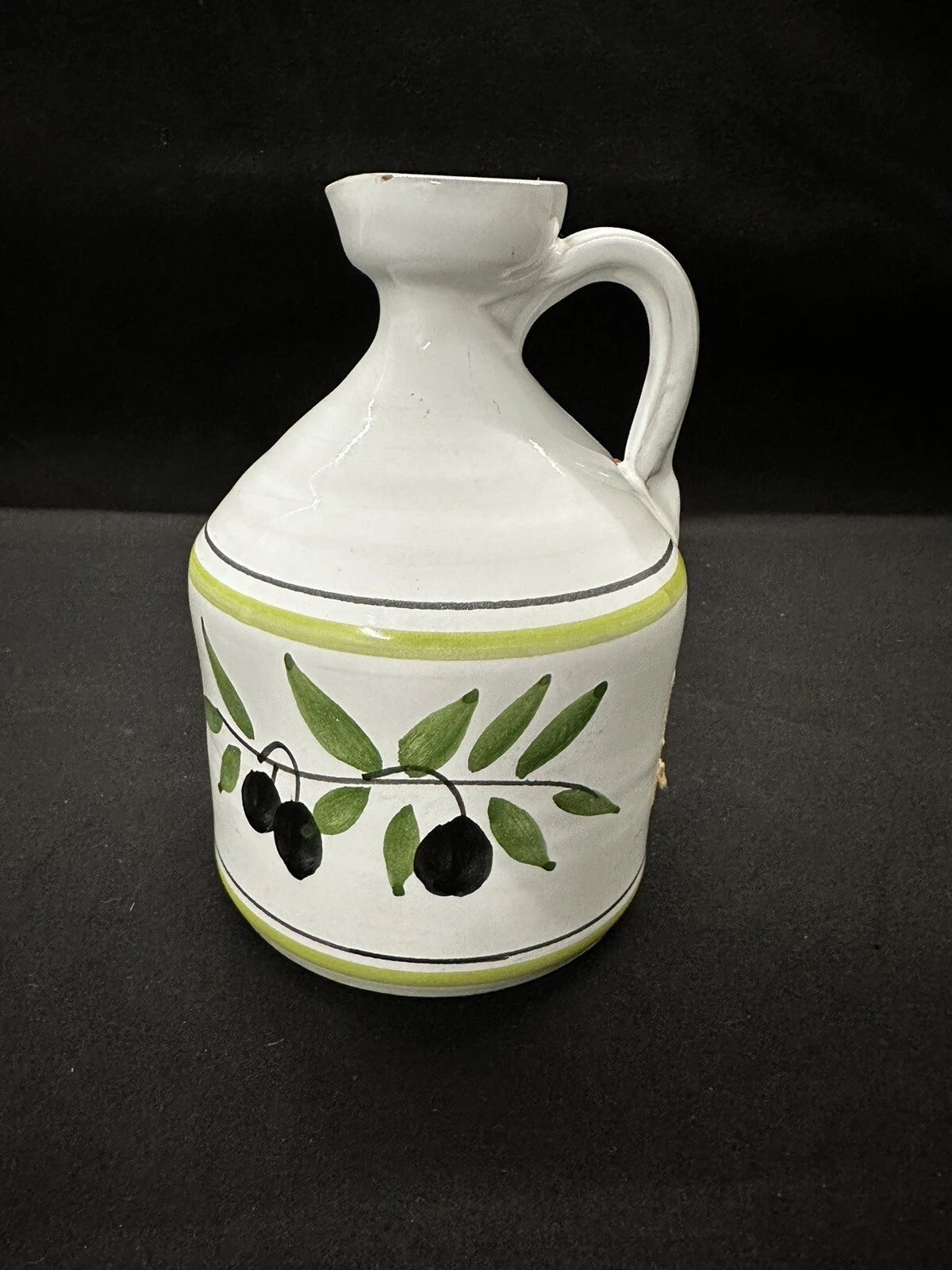 🌟 Vintage Galantino Ceramic/Porcelain Olive Oil Vinegar Dispenser