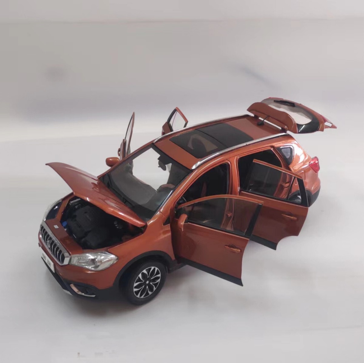 Modellino Auto Atlas 1/43 Suzuki Ignis S1600 Rally Montecarlo 2005 #37 Scorcioni - Stefanelli