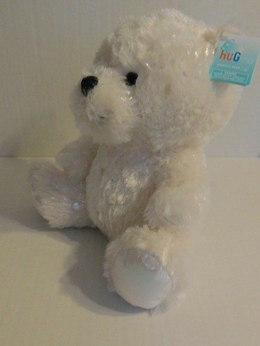 Teddybär Stofftier Plüsch Creme Glitzer Schillernd 10, Zoll - Bild 7 von 9