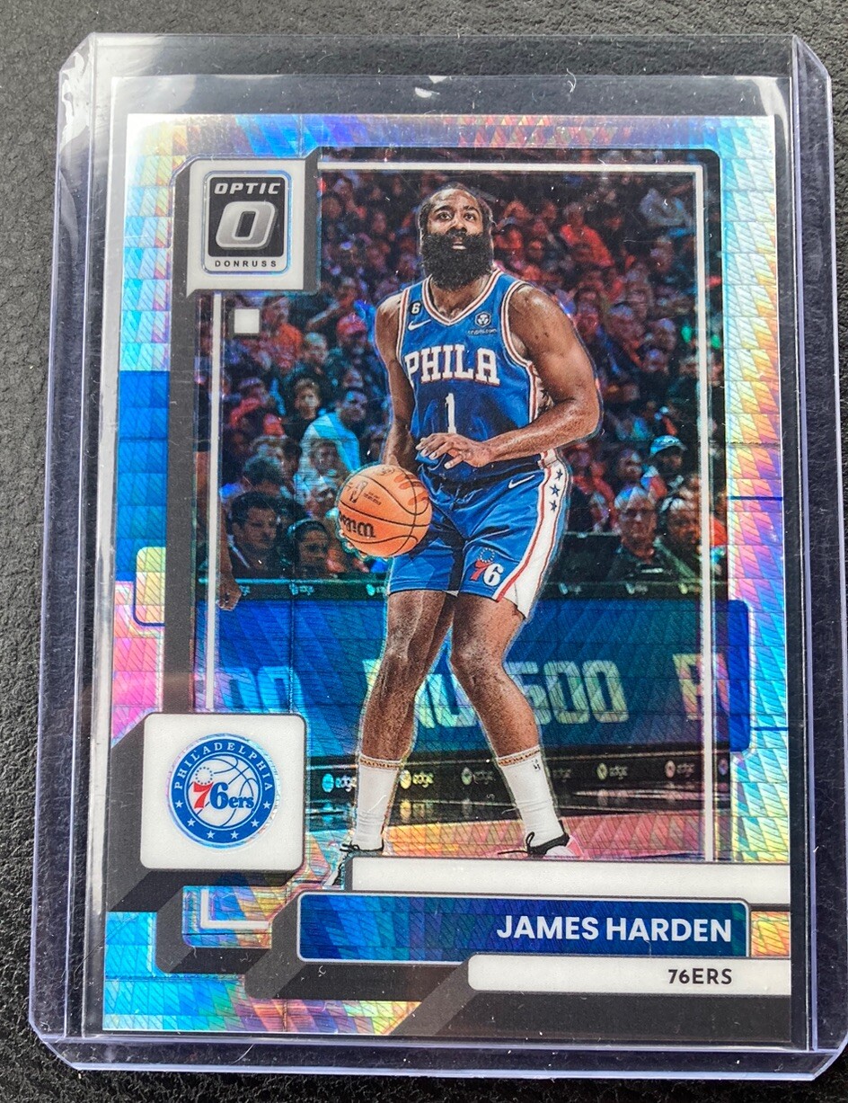 2022-23 Panini Donruss Optic #22 James Harden Lucky Envelopes Prizm /8 SP