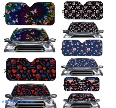 Automotive General Motors US Flag Printed Automotive Sunshade Automotive Sunshad