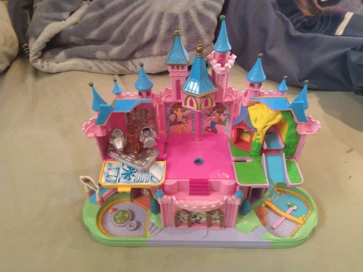 Disney Polly Pocket Pink Magic Kingdom Castle Playset | eBay