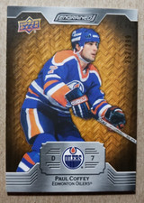 2023-24 Upper Deck Engrained Oak Paul Coffey /299 Edmonton Oilers #86