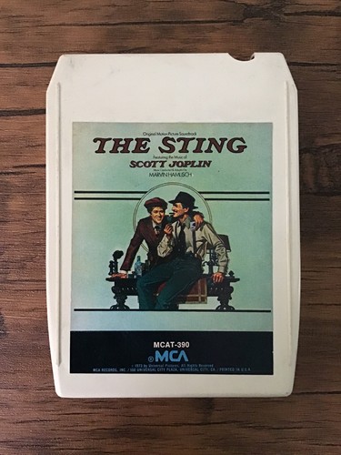 Vintage: The Sting Soundtrack 8 Track Tape MCAT-390 Scott Joplin