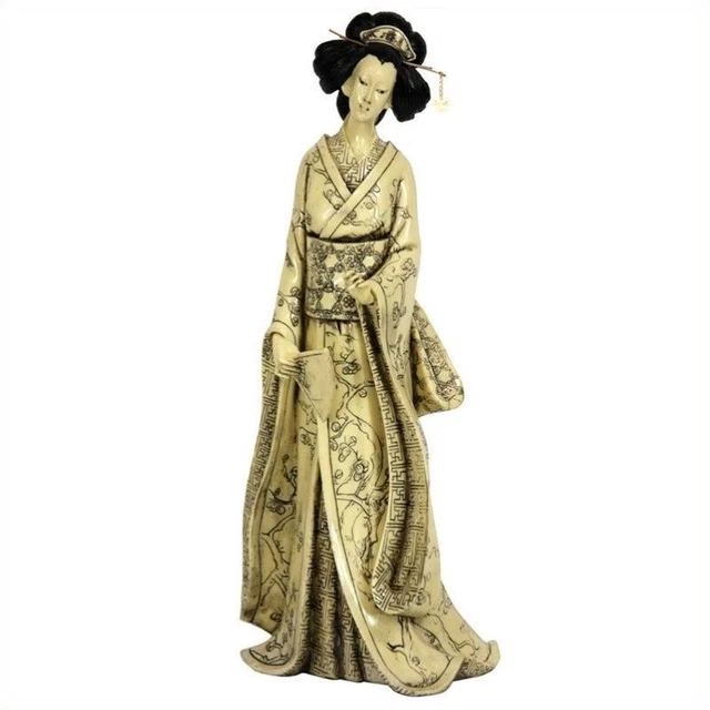 Decoración Blanco Porcelana Oriental Furniture esculturas y estatuillas