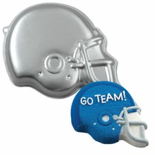 NEW WILTON HELMET CAKE PAN, STOCK NUMBER 2105-0576