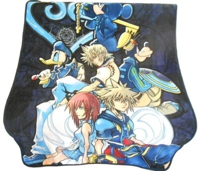 【販売終了品】KINGDOM HEARTS III Fleece Blanket Found this blanket at FYE, it confuses me : r/KingdomHearts