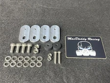 MacDaddy Racing Pipe Hanger Mounts with Rubber Cushions for Yamaha Banshee