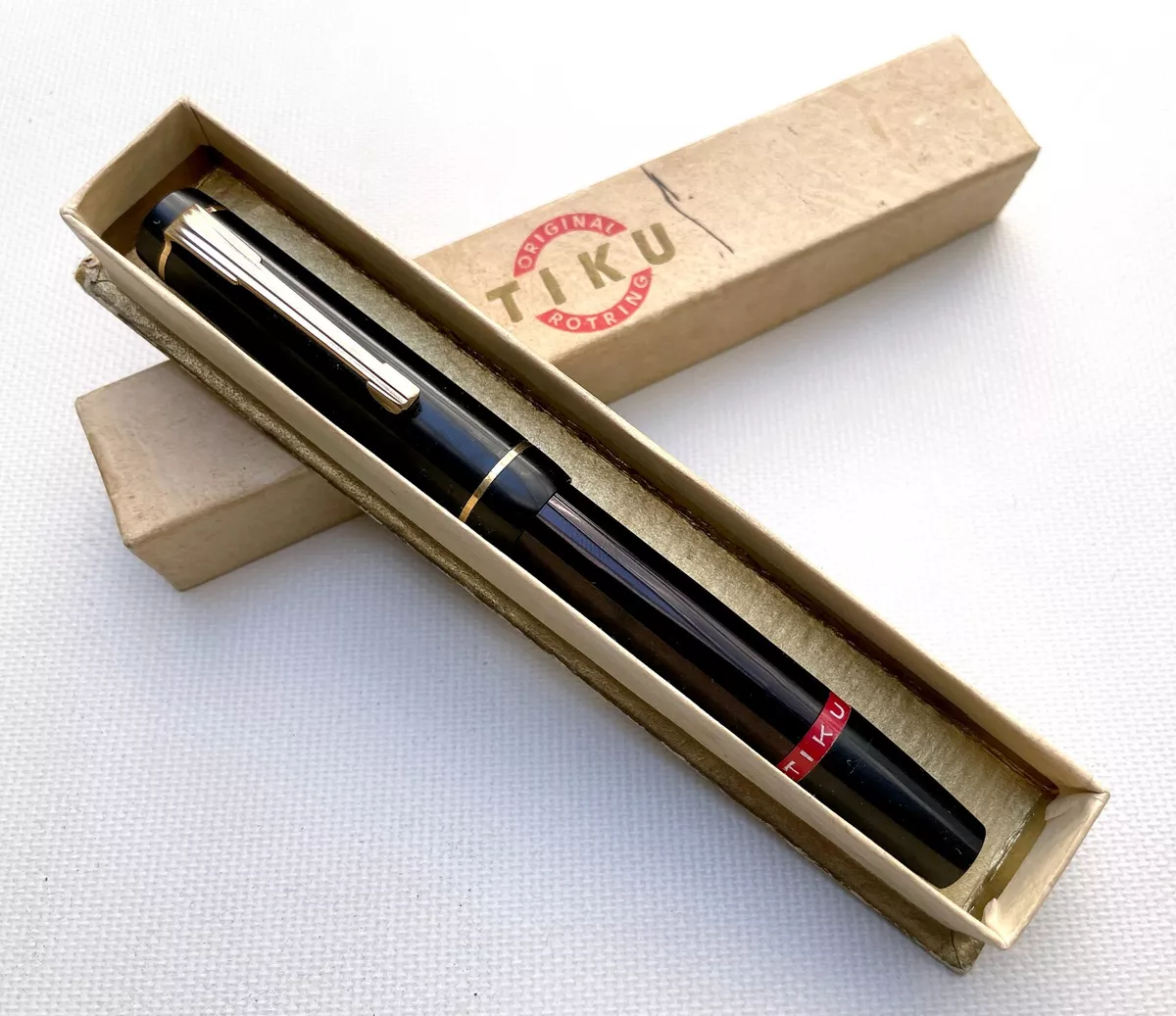 Original Rotring TIKU Early Capillograph Pen w/Box, Germany (CM1268)